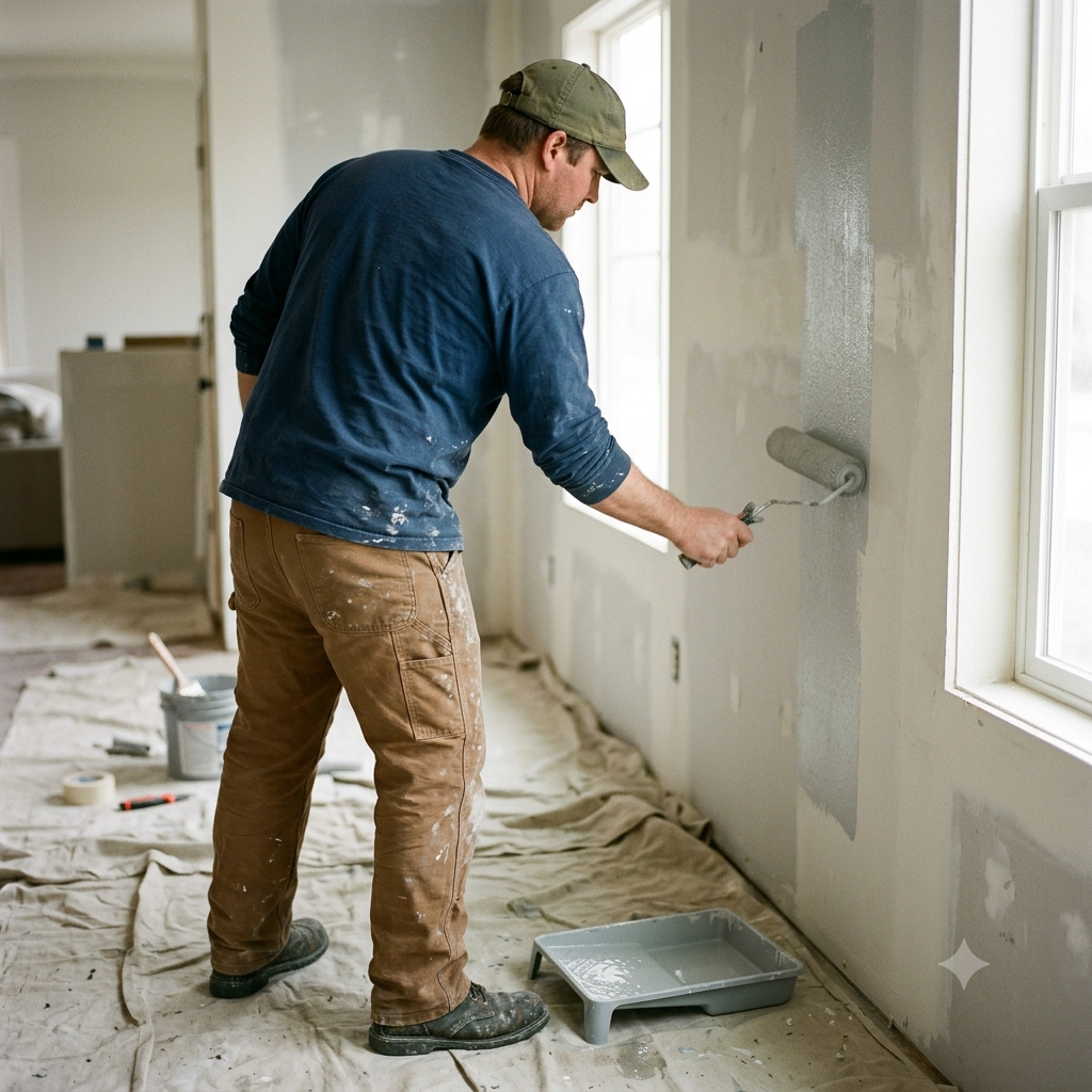 Painting project by Luca Multiservices